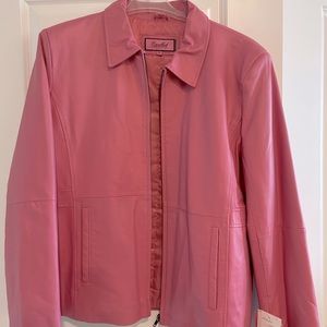 Genuine Lamb Leather Jacket Plus size 2XL